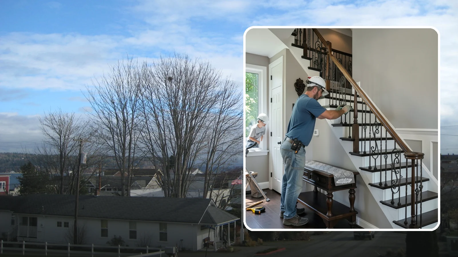 Finish Carpentry in Langley, Island County, WA - Precise interior finish carpentry that adds the crisp, tailored details that make a Western Washington home feel complete.