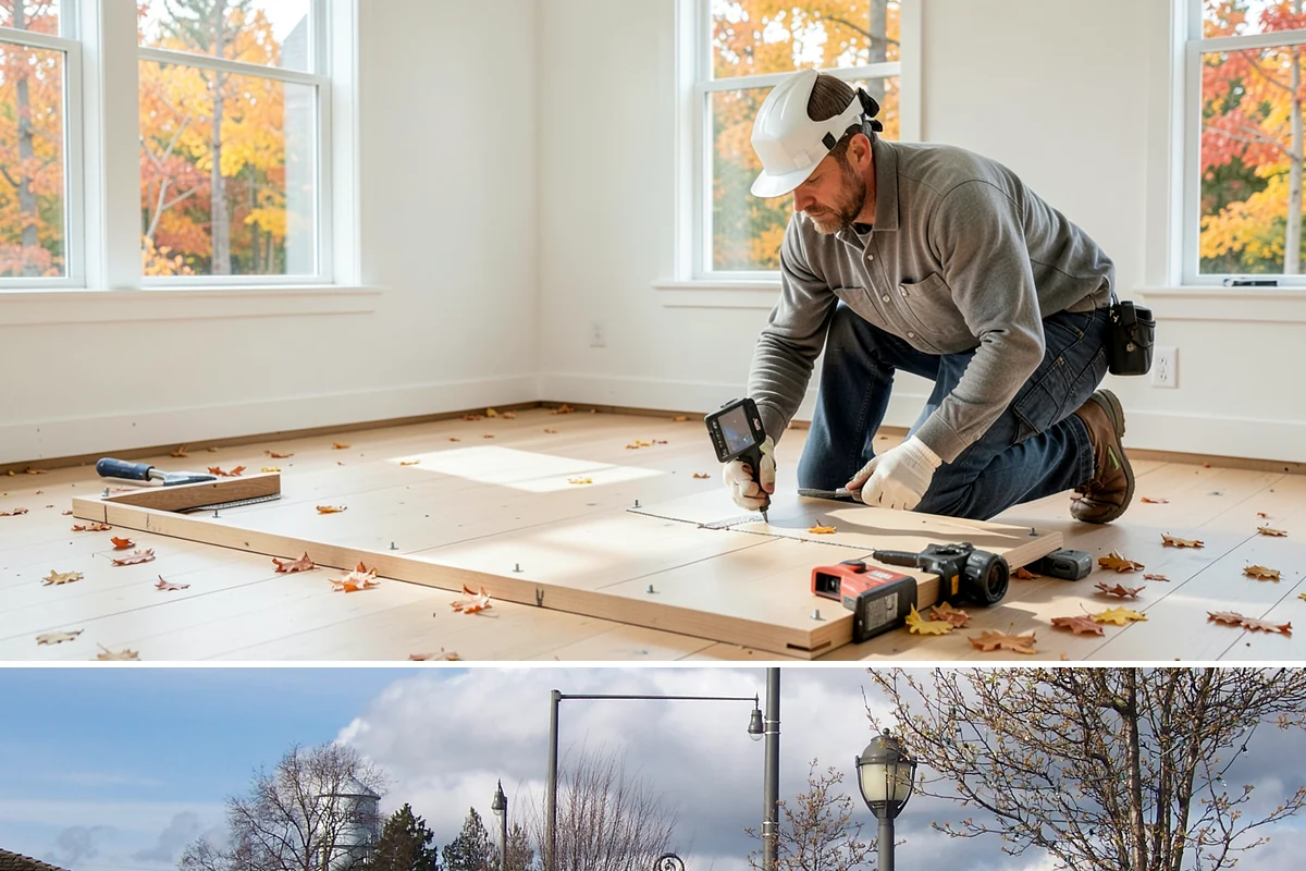 Finish Carpentry in Marysville, Snohomish County, WA - Interior finish carpentry runs comfortably year-round in Western Washington, making it a productive choice during the wet fall...