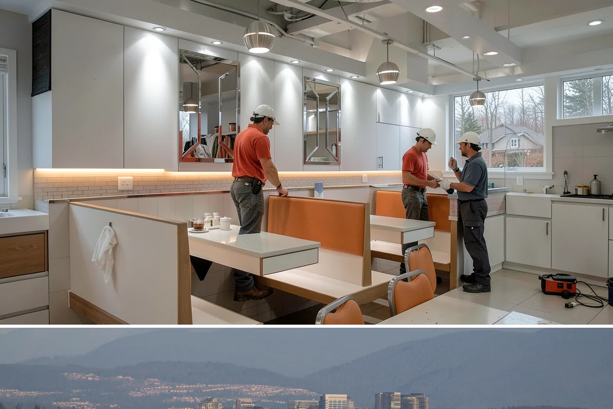 Finish Carpentry in Medina, King County, WA - Interior finish carpentry runs comfortably year-round in Western Washington, making it a productive choice during the wet fall...
