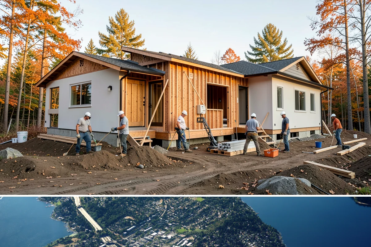 Finish Carpentry in Mercer Island, King County, WA - Interior finish carpentry runs comfortably year-round in Western Washington, making it a productive choice during the wet fall...