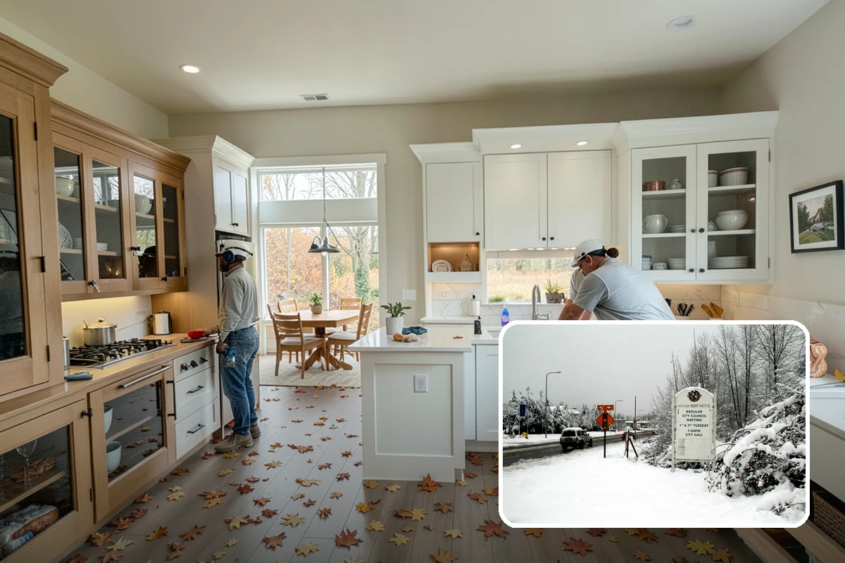 Finish Carpentry in Newcastle, King County, WA - Sharp, gap-free joinery that holds up in a damp coastal climate