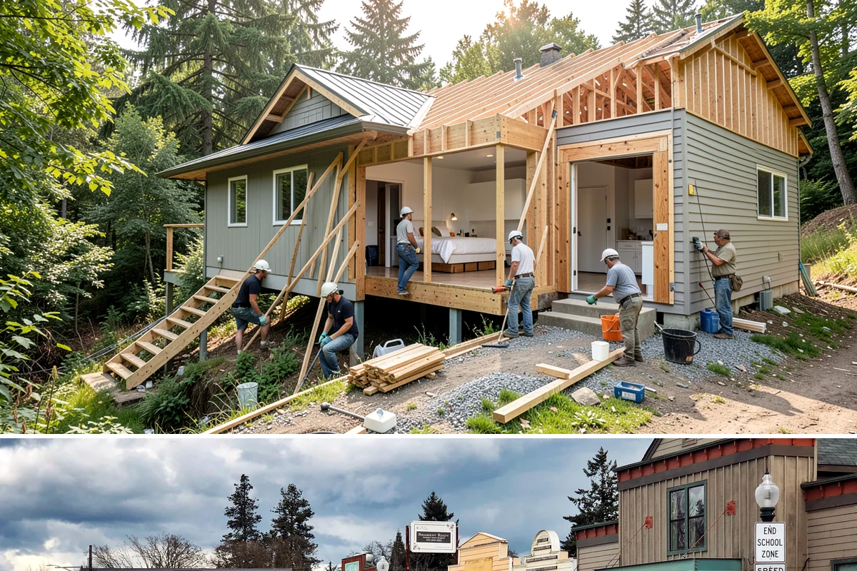Finish Carpentry in Roy, Pierce County, WA - Interior finish carpentry runs comfortably year-round in Western Washington, making it a productive choice during the wet fall...