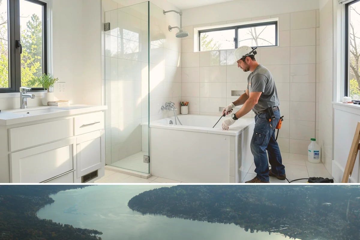 Finish Carpentry in Sammamish, King County, WA - Interior finish carpentry runs comfortably year-round in Western Washington, making it a productive choice during the wet fall...