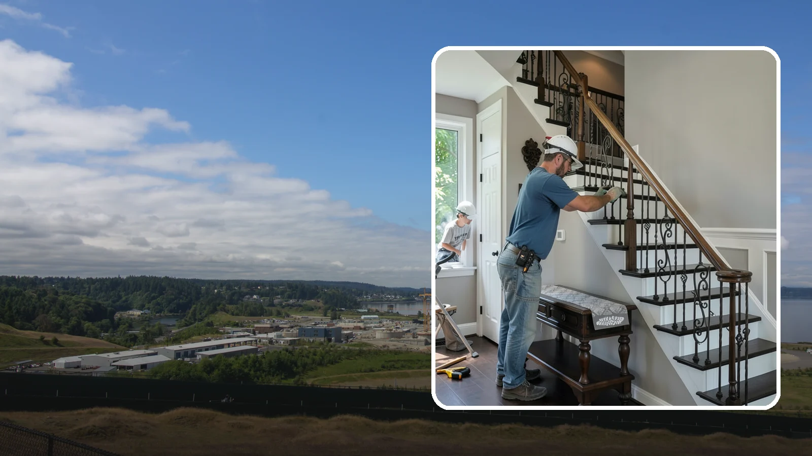 Finish Carpentry in University Place, Pierce County, WA - Precise interior finish carpentry that adds the crisp, tailored details that make a Western Washington home feel complete.