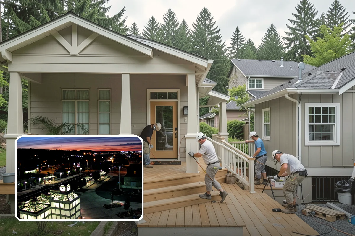 Fire Pit Construction in Auburn, King County, WA - Adds cozy warmth and gathering appeal