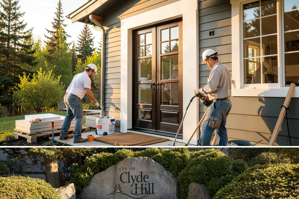 Fire Pit Construction in Clyde Hill, King County, WA - Build in the dry summer stretch so masonry and base materials set before the rainy season.