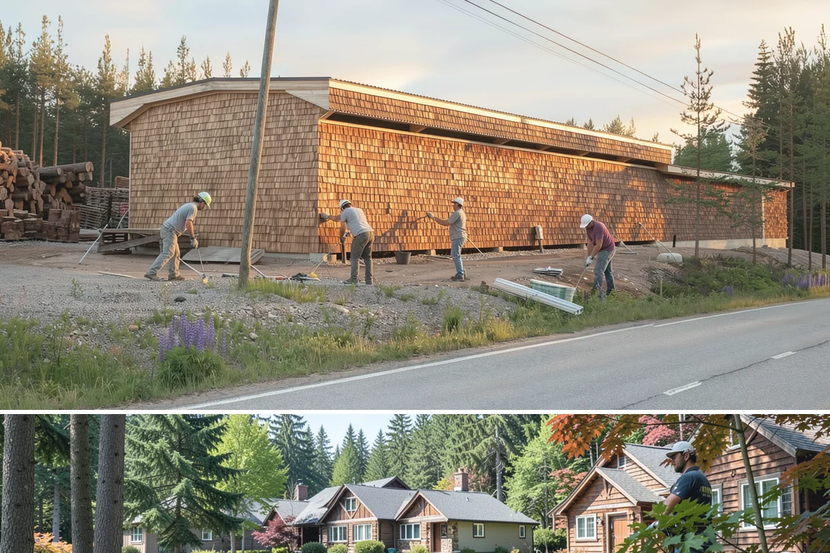 Fire Pit Construction in Edgewood, Pierce County, WA - Build in the dry summer stretch so masonry and base materials set before the rainy season.