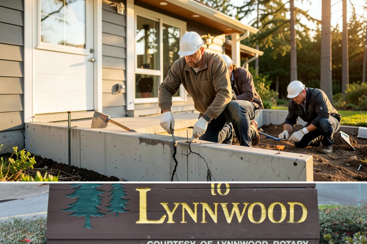Fire Pit Construction in Lynnwood, Snohomish County, WA - Build in the dry summer stretch so masonry and base materials set before the rainy season.