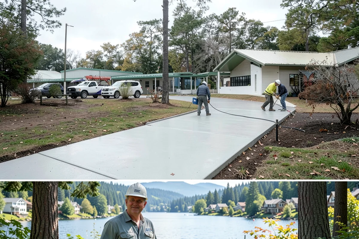 Fire Pit Construction in Milton, King County, WA - Build in the dry summer stretch so masonry and base materials set before the rainy season.