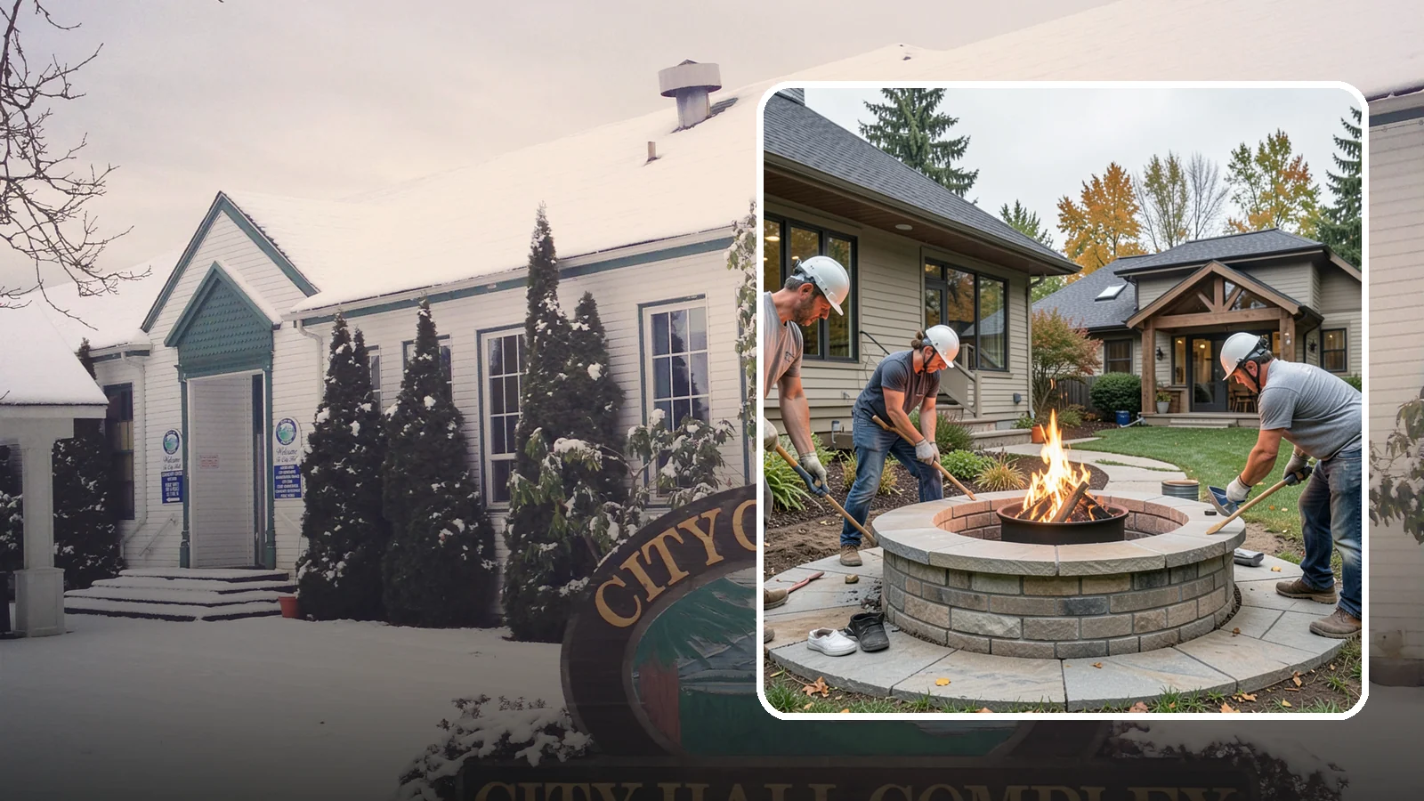 Fire Pit Construction in Pacific, King County, WA - A permanent stone or gas fire pit that turns your yard into a year-round gathering spot.