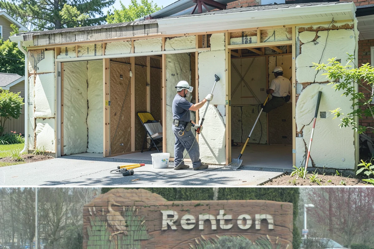 Fire Pit Construction in Renton, King County, WA - Build in the dry summer stretch so masonry and base materials set before the rainy season.