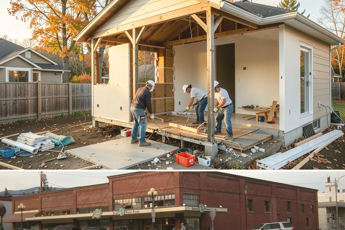 Fire Pit Construction in Sedro-Woolley, Skagit County, WA - Build in the dry summer stretch so masonry and base materials set before the rainy season.