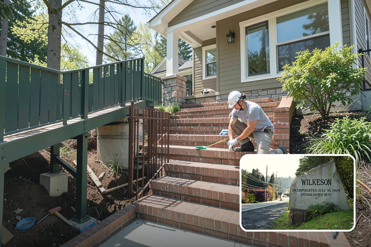 Fire Pit Construction in Wilkeson, Pierce County, WA - Adds cozy warmth and gathering appeal