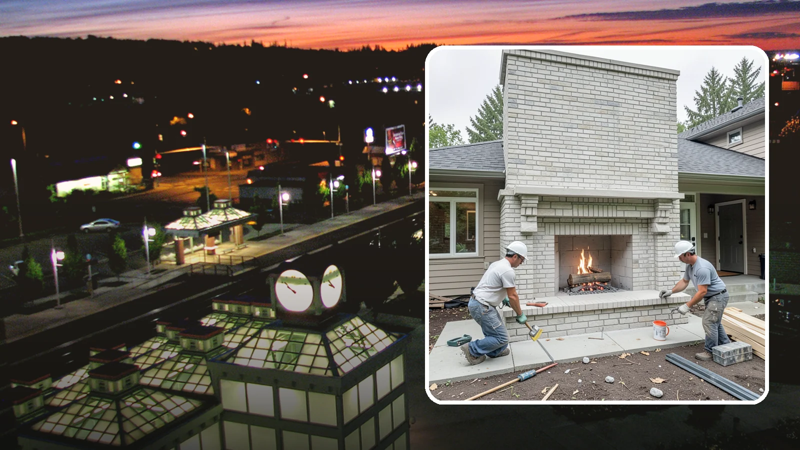 Fireplace Construction in Auburn, King County, WA - Custom-built fireplaces engineered for safe, code-compliant warmth and lasting appeal.