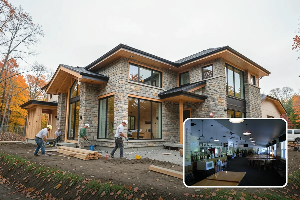 Fireplace Construction in Black Diamond, King County, WA - Permitted, code-compliant construction from the ground up