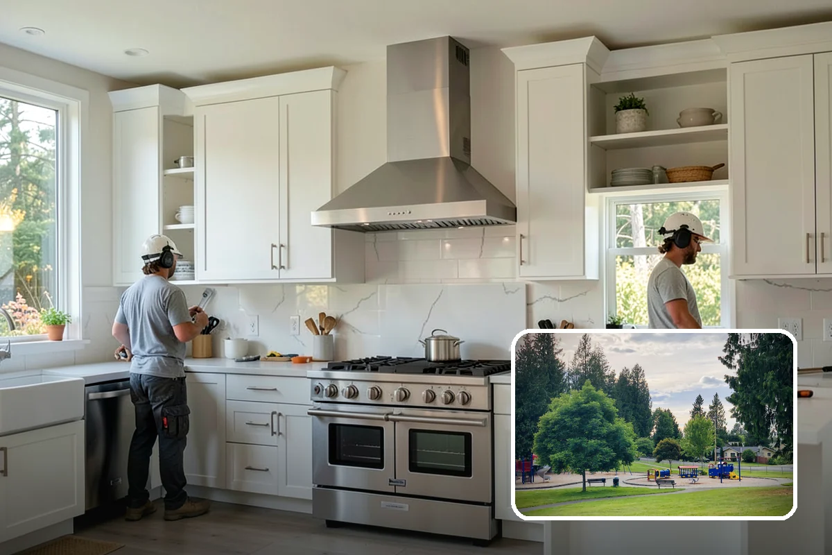 Fireplace Construction in Bonney Lake, Pierce County, WA - Permitted, code-compliant construction from the ground up