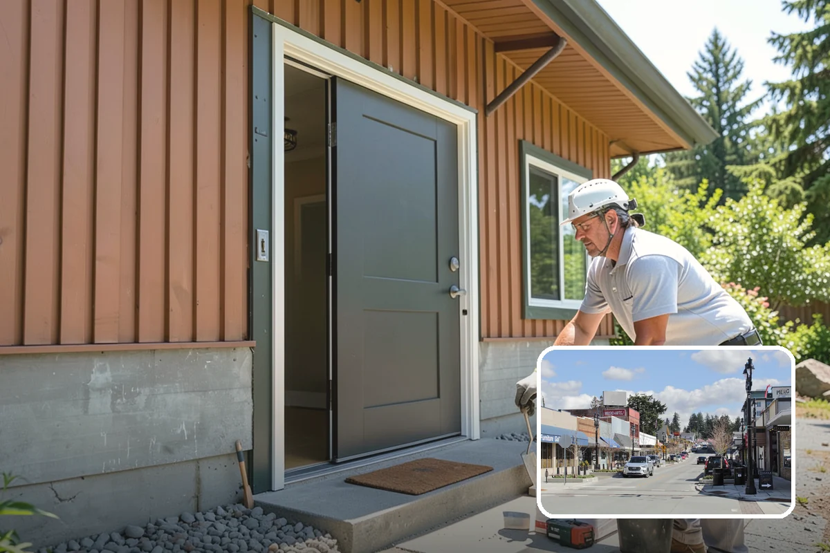 Fireplace Construction in Bothell, King County, WA - Permitted, code-compliant construction from the ground up