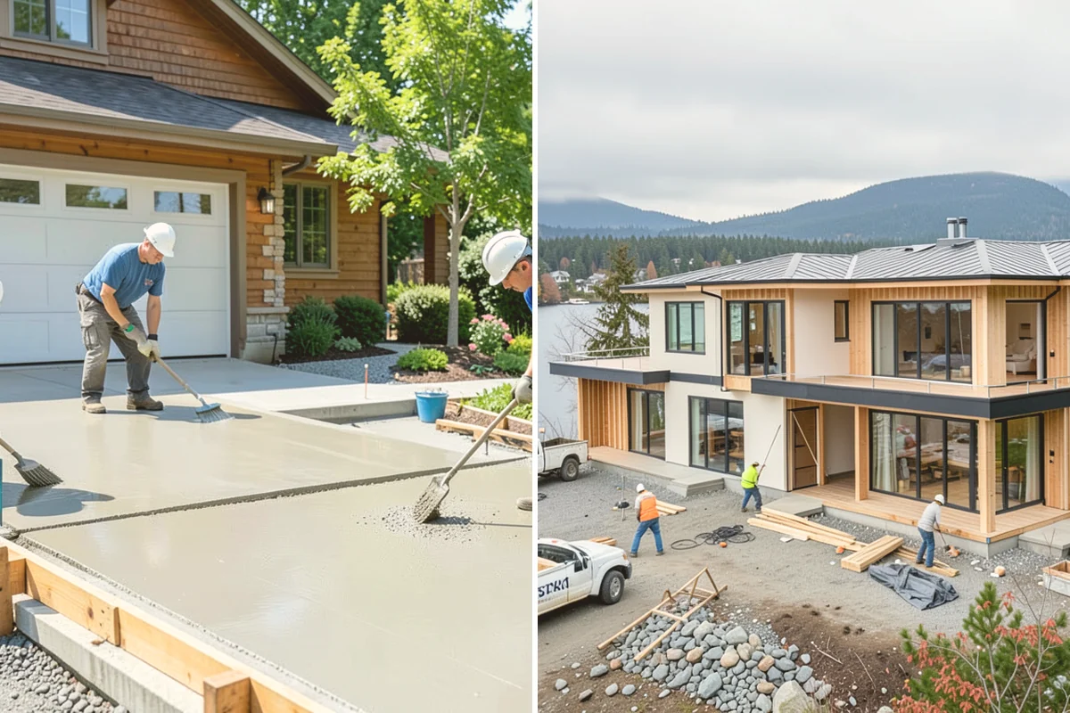 Fireplace Construction in Bothell, King County, WA - Design the fireplace and pull required building permits