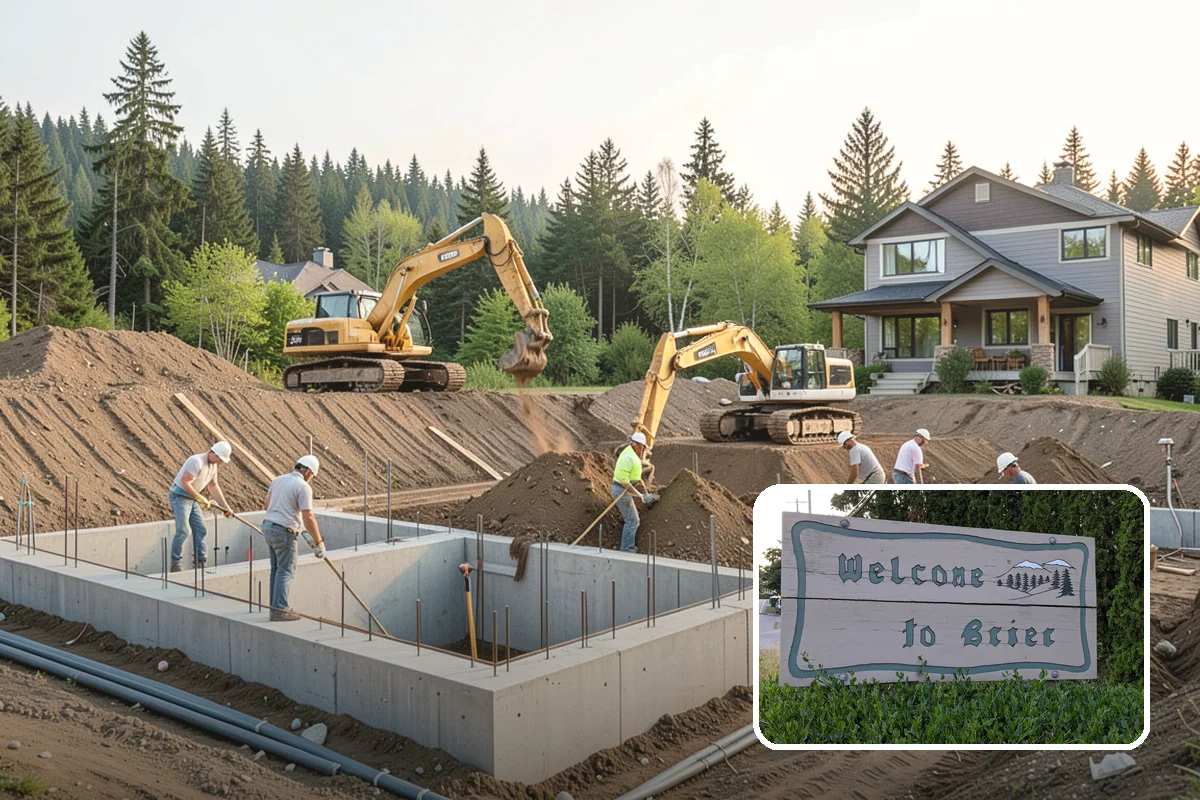 Fireplace Construction in Brier, Snohomish County, WA - Permitted, code-compliant construction from the ground up