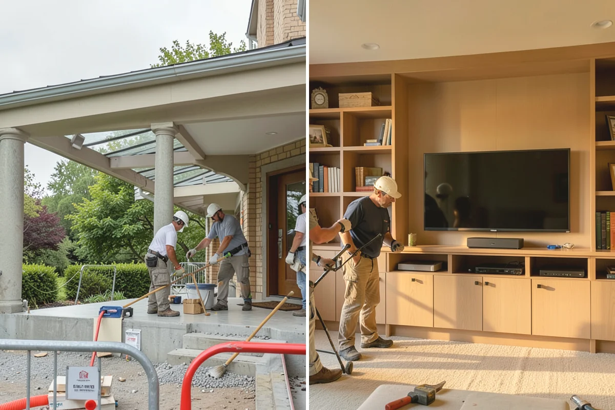 Fireplace Construction in Burien, King County, WA - Design the fireplace and pull required building permits