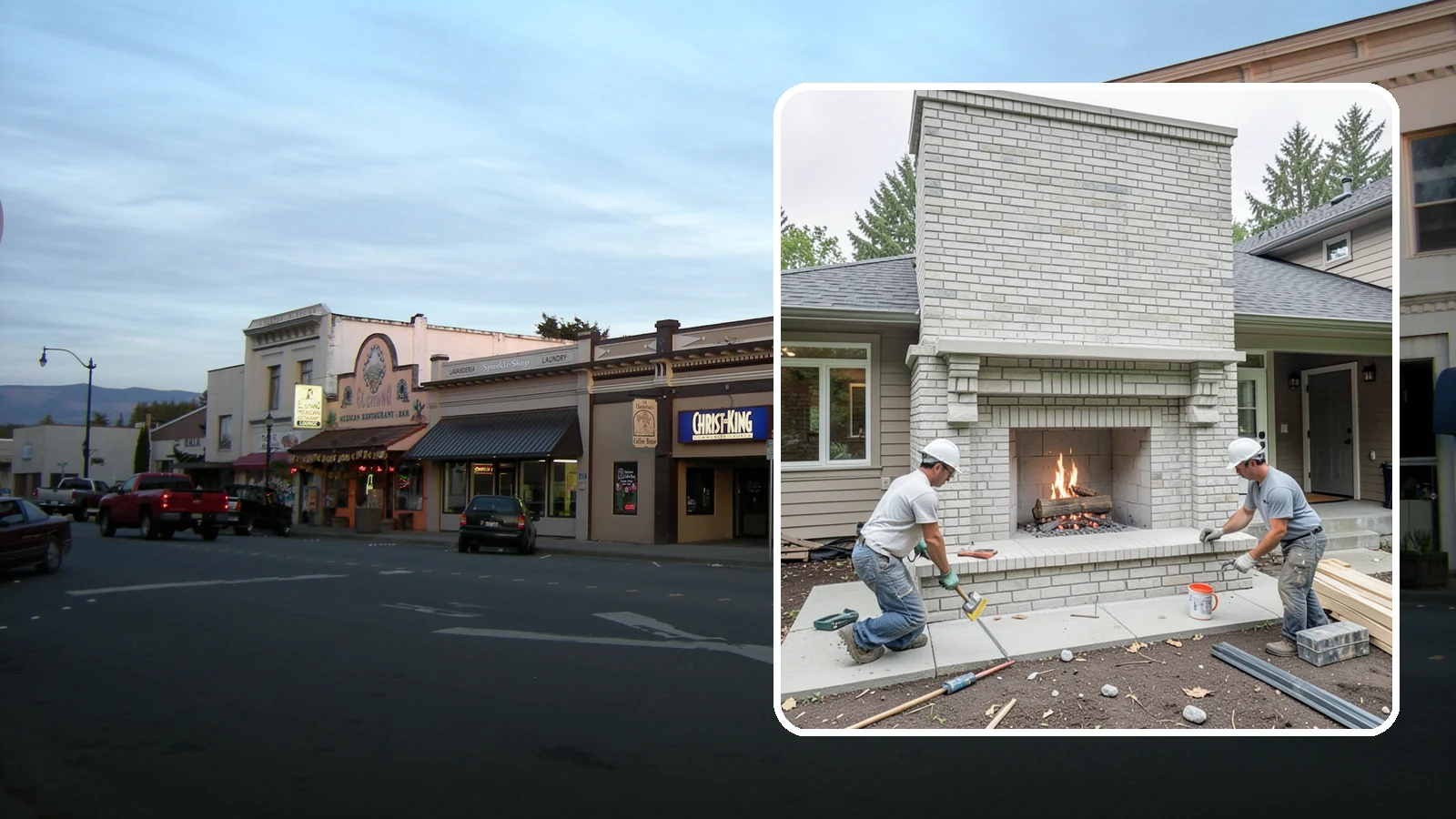 Fireplace Construction in Burlington, Skagit County, WA - Custom-built fireplaces engineered for safe, code-compliant warmth and lasting appeal.