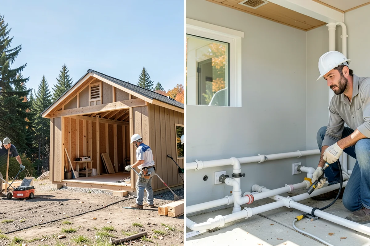 Fireplace Construction in DuPont, Pierce County, WA - Design the fireplace and pull required building permits
