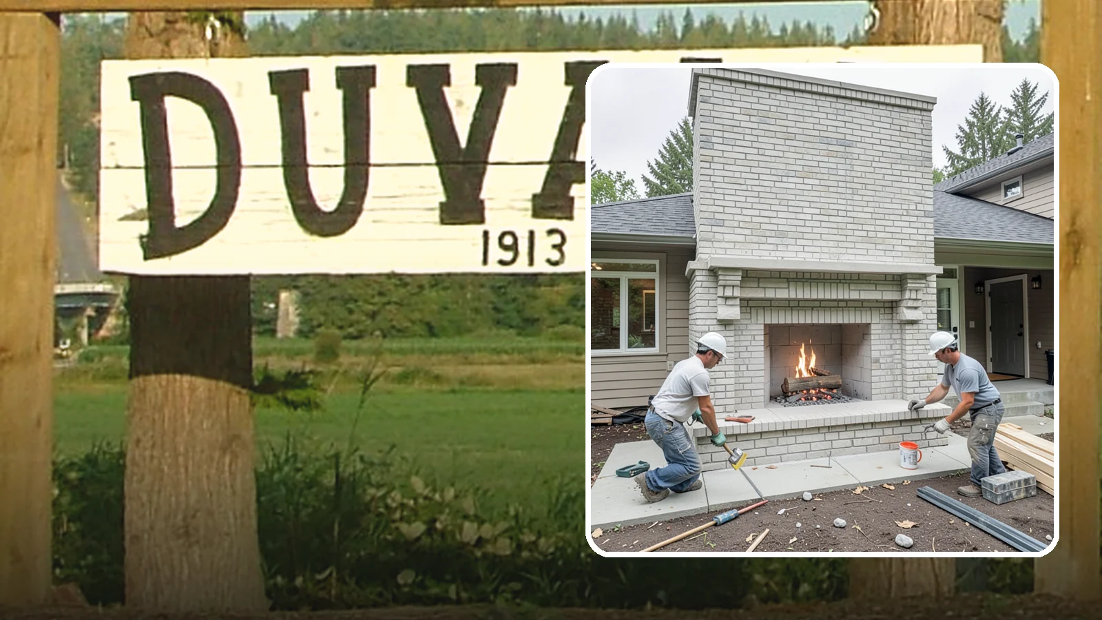 Fireplace Construction in Duvall, King County, WA - Custom-built fireplaces engineered for safe, code-compliant warmth and lasting appeal.