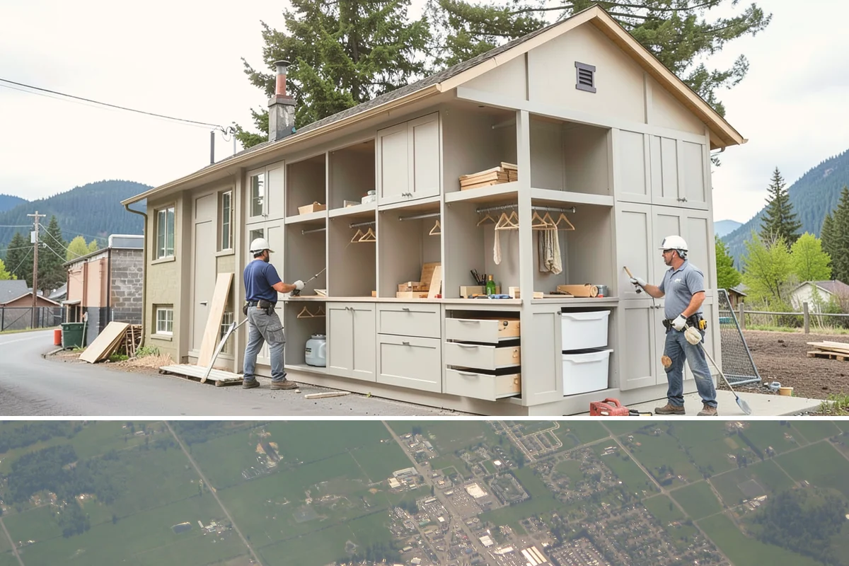 Fireplace Construction in Enumclaw, King County, WA - Many homeowners plan fireplace construction in late summer so it is finished and ready before the cold, wet season arrives.