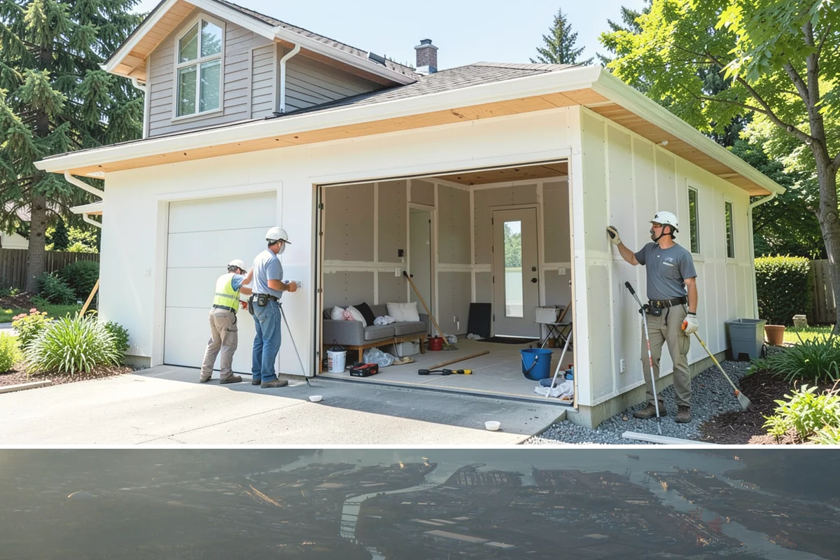 Fireplace Construction in Fife, Pierce County, WA - Many homeowners plan fireplace construction in late summer so it is finished and ready before the cold, wet season arrives.