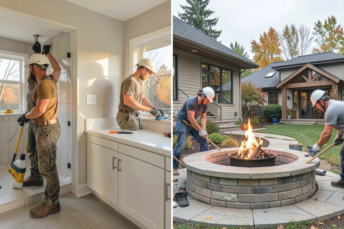 Fireplace Construction in Hamilton, Skagit County, WA - Design the fireplace and pull required building permits