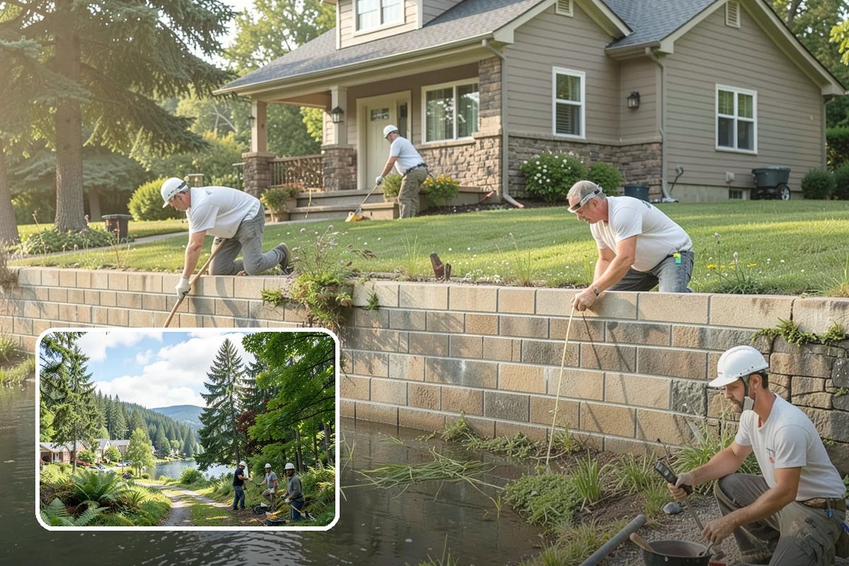 Fireplace Construction in Lake Forest Park, King County, WA - Permitted, code-compliant construction from the ground up