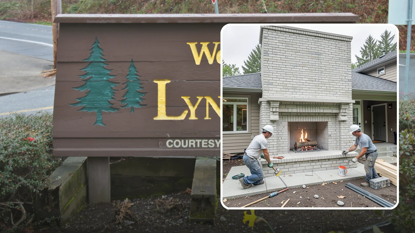 Fireplace Construction in Lynnwood, Snohomish County, WA - Custom-built fireplaces engineered for safe, code-compliant warmth and lasting appeal.