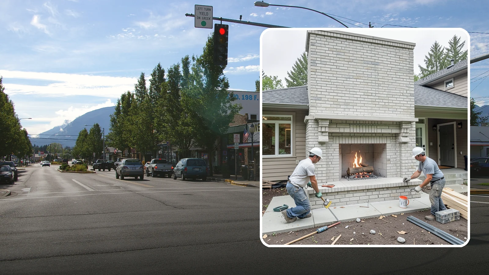Fireplace Construction in North Bend, King County, WA - Custom-built fireplaces engineered for safe, code-compliant warmth and lasting appeal.