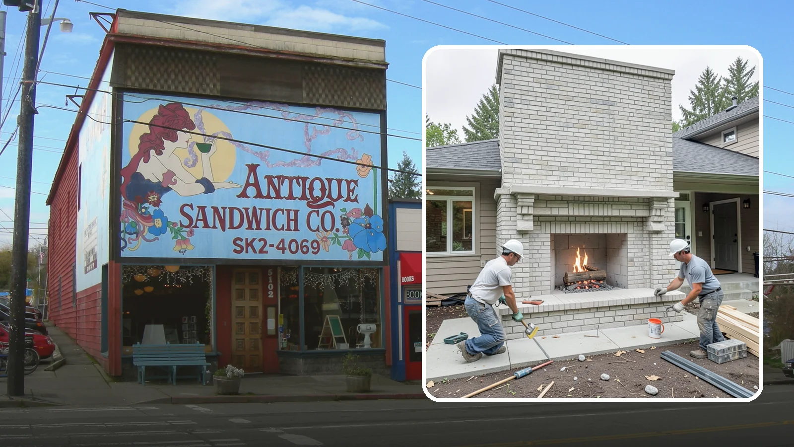 Fireplace Construction in Ruston, Pierce County, WA - Custom-built fireplaces engineered for safe, code-compliant warmth and lasting appeal.
