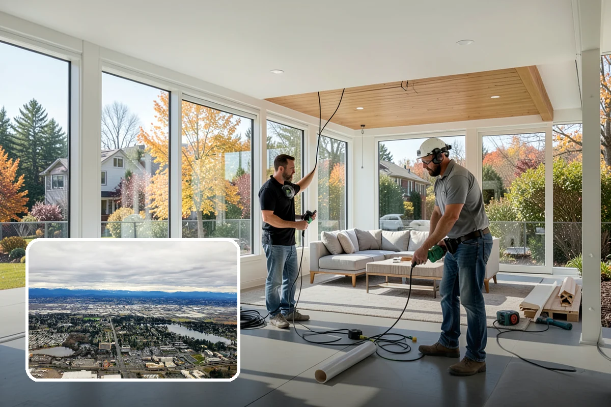 Fireplace Construction in SeaTac, King County, WA - Permitted, code-compliant construction from the ground up