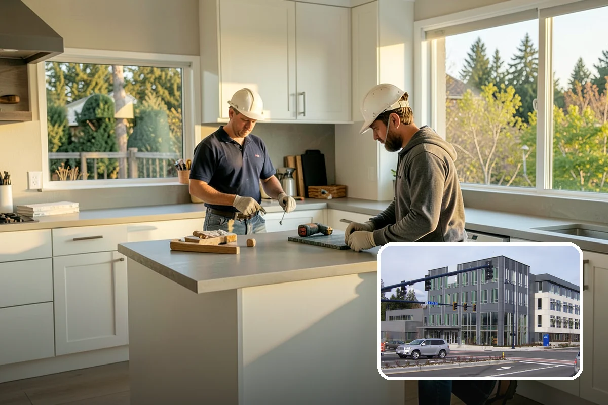 Fireplace Construction in Shoreline, King County, WA - Permitted, code-compliant construction from the ground up