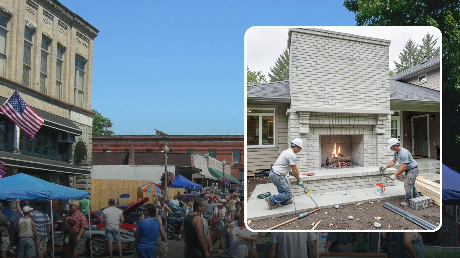 Fireplace Construction in Snohomish, Snohomish County, WA - Custom-built fireplaces engineered for safe, code-compliant warmth and lasting appeal.
