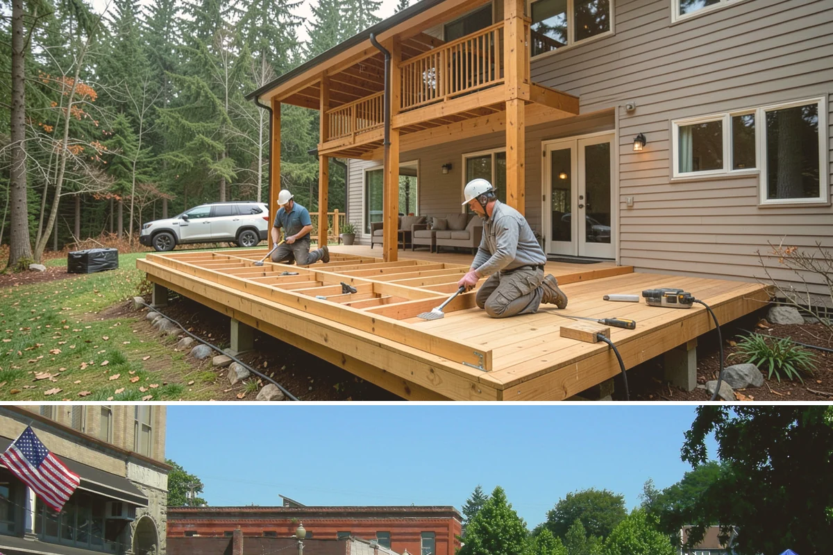 Fireplace Construction in Snohomish, Snohomish County, WA - Many homeowners plan fireplace construction in late summer so it is finished and ready before the cold, wet season arrives.