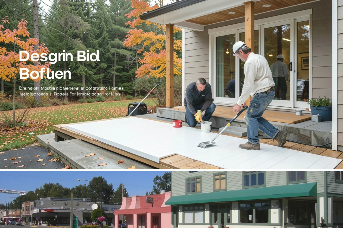 Fireplace Construction in Snoqualmie, King County, WA - Many homeowners plan fireplace construction in late summer so it is finished and ready before the cold, wet season arrives.