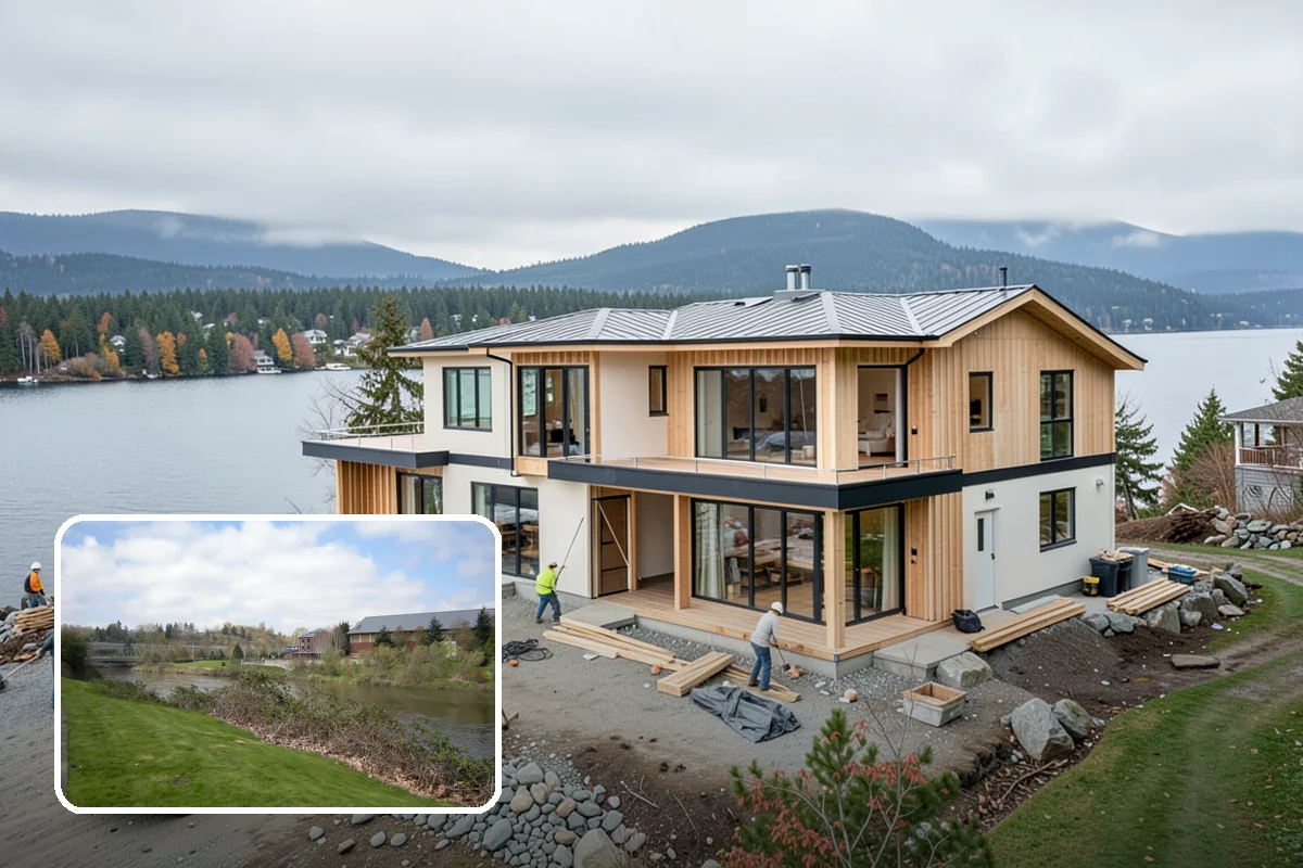 Fireplace Construction in Tukwila, King County, WA - Permitted, code-compliant construction from the ground up
