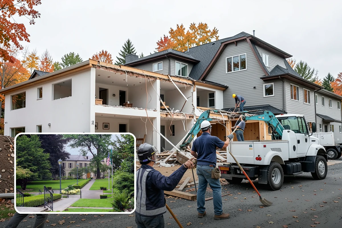 Fireplace Construction in Woodinville, King County, WA - Permitted, code-compliant construction from the ground up