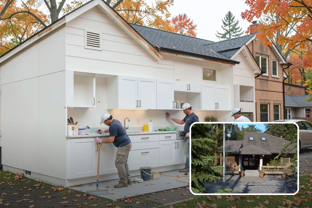 Fireplace Construction in Yarrow Point, King County, WA - Permitted, code-compliant construction from the ground up