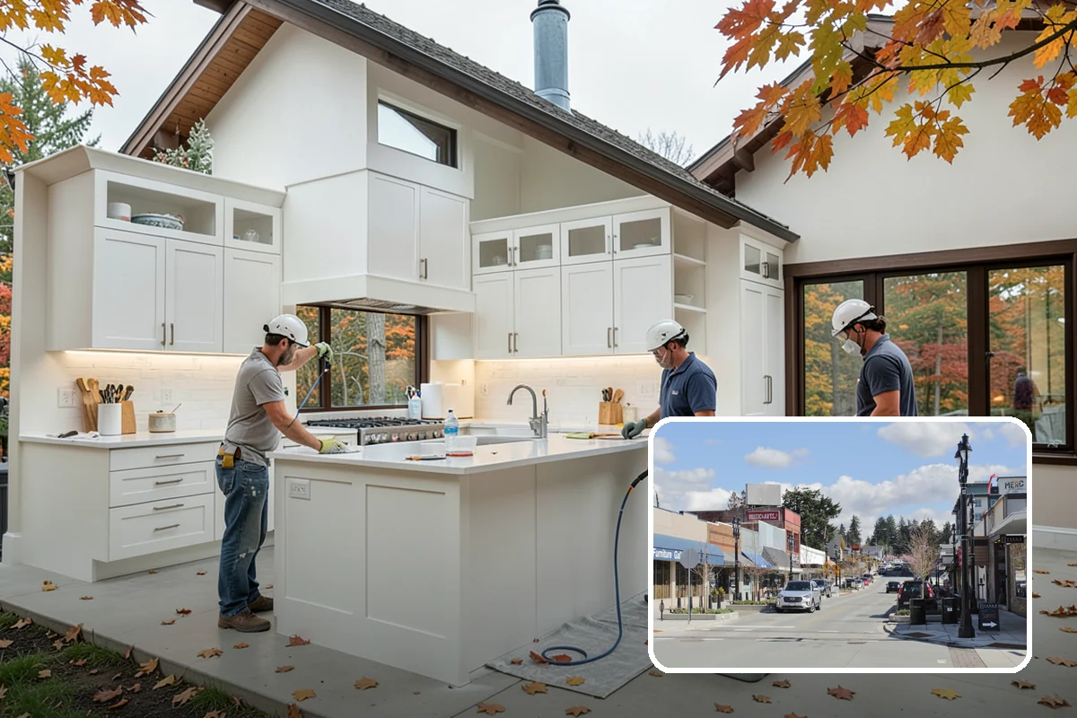Fireplace Insert Installation in Bothell, King County, WA - Turns an inefficient firebox into a genuine heater