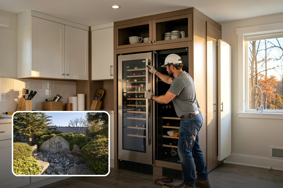 Fireplace Insert Installation in Clyde Hill, King County, WA - Turns an inefficient firebox into a genuine heater