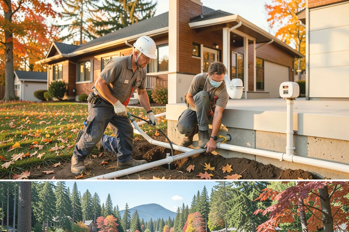 Fireplace Insert Installation in Covington, King County, WA - Adding an insert in the fall lets you get more warmth from your fireplace right when heating season begins.