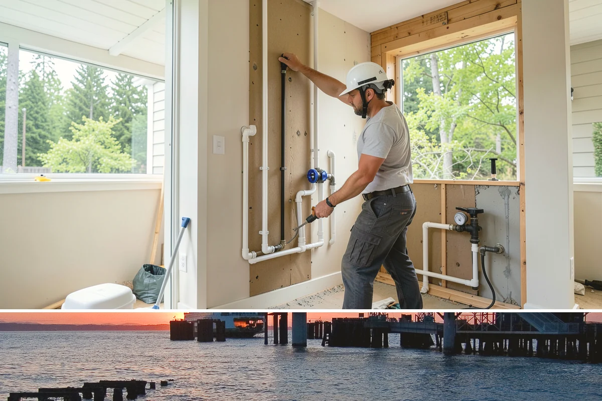 Fireplace Insert Installation in Edmonds, Snohomish County, WA - Adding an insert in the fall lets you get more warmth from your fireplace right when heating season begins.