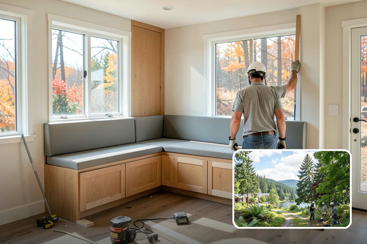 Fireplace Insert Installation in Lake Forest Park, King County, WA - Turns an inefficient firebox into a genuine heater