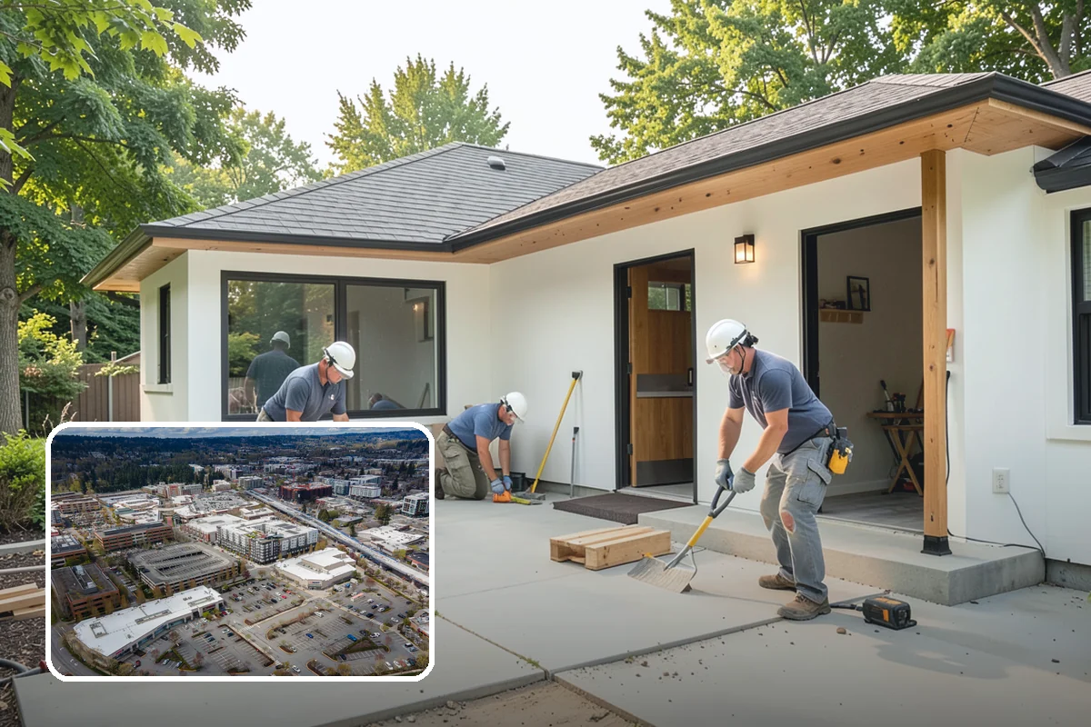 Fireplace Insert Installation in Redmond, King County, WA - Turns an inefficient firebox into a genuine heater