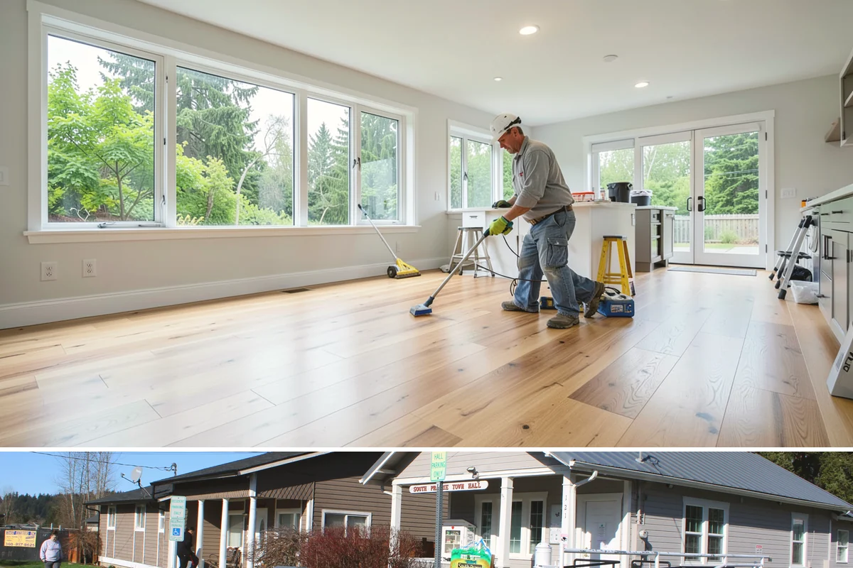 Fireplace Insert Installation in South Prairie, Pierce County, WA - Adding an insert in the fall lets you get more warmth from your fireplace right when heating season begins.