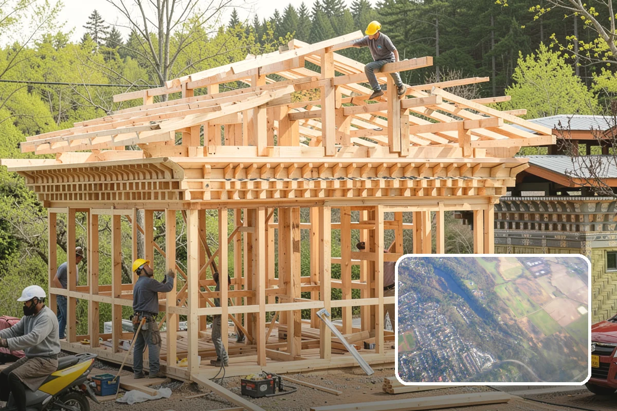 Fireplace Mantel Construction in Algona, King County, WA - Sized and styled specifically for your room
